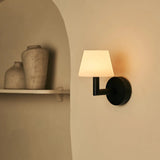 Ted Black Wooden Rechargeable Wall Lamp | Cordless & Dimmable Lighting