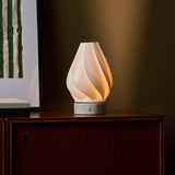 Terra Bianco Statuarietto Marble and Porcelain Rechargeable Table Lamp