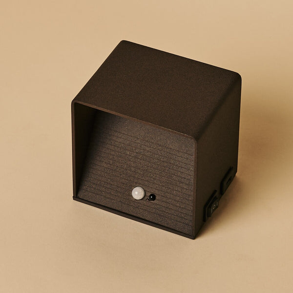 Tess Mocha Brown Rechargeable Wall Light