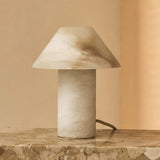 Eleonora Stylish Alabaster Lamp – Handcrafted, Unique Design with Soft Glow Tavellio