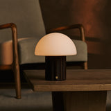 Timo Dark Brown Rechargeable Table Lamp