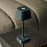 Ava Stone Grey - Rechargeable Table Lamp | Stylish, Cordless Lamp & Dimmable Tavellio
