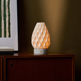 Vela Bianco Statuarietto marbre lampe de table en porcelaine
