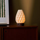 Vela Rosso Levanto marbre lampe de table en porcelaine
