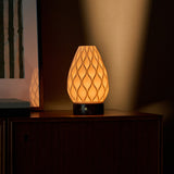 Vela Rosso Levanto marbre lampe de table en porcelaine