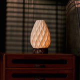 Vela Rosso Levanto marbre lampe de table en porcelaine