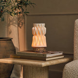 Vento Calacatta Vionaro Rose Marbre lampe de table en porcelaine
