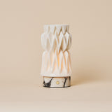 Vento Calacatta Vionaro Blanc Marbre lampe de table en porcelaine