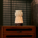 Vento Rosso Levanto Marble and Porcelain Rechargeable Table Lamp