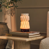 Vento Rosso Levanto Marble and Porcelain Rechargeable Table Lamp