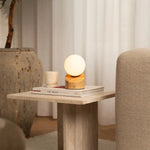 Morris Light Brown Stylish Rechargeable Lamp – Cordless, Dimmable, Eco-Friendly Design Tavellio