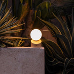 Morris Light Brown Stylish Rechargeable Lamp – Cordless, Dimmable, Eco-Friendly Design Tavellio