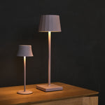 Wouter Koala Brown Rechargeable Table Lamp – Wireless Charging, Dimmable, 120-Hour Battery Life