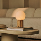 Wim Hellbraun Wiederaufladbare Tischlampe 