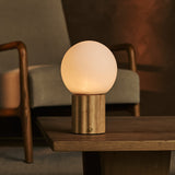 Wim Hellbraun Wiederaufladbare Tischlampe 