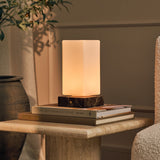 Witsen Emperador Dark Marble Rechargeable Table Lamp