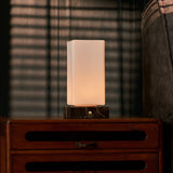 Witsen Emperador Dark Marble Rechargeable Table Lamp