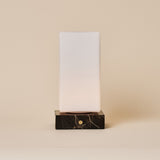 Witsen Emperador Dark Marble Rechargeable Table Lamp