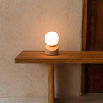 Morris Light Brown Stylish Rechargeable Lamp – Cordless, Dimmable, Eco-Friendly Design Tavellio