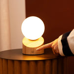 Morris Light Brown Stylish Rechargeable Lamp – Cordless, Dimmable, Eco-Friendly Design Tavellio
