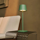Wouter Sage Green Rechargeable Table Lamp – Wireless Charging, Dimmable, 120-Hour Battery Life Tavellio