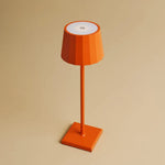 Wouter Orange Blossom Rechargeable Table Lamp – Wireless Charging, Dimmable, 120-Hour Battery Life Tavellio