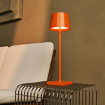 Wouter Orange Blossom Rechargeable Table Lamp – Wireless Charging, Dimmable, 120-Hour Battery Life Tavellio