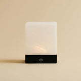 Yce Black Cordless Wooden Lamp adding elegance to a modern room