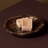 Yuma Small Tablett Marmor Emperador Dark 15CM